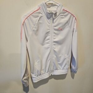 PUMA GIRL'S LOGO TRACK JACKET SIZE LARGE 12-14